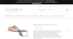 Desktop Screenshot of kuferart.pl
