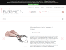 Tablet Screenshot of kuferart.pl